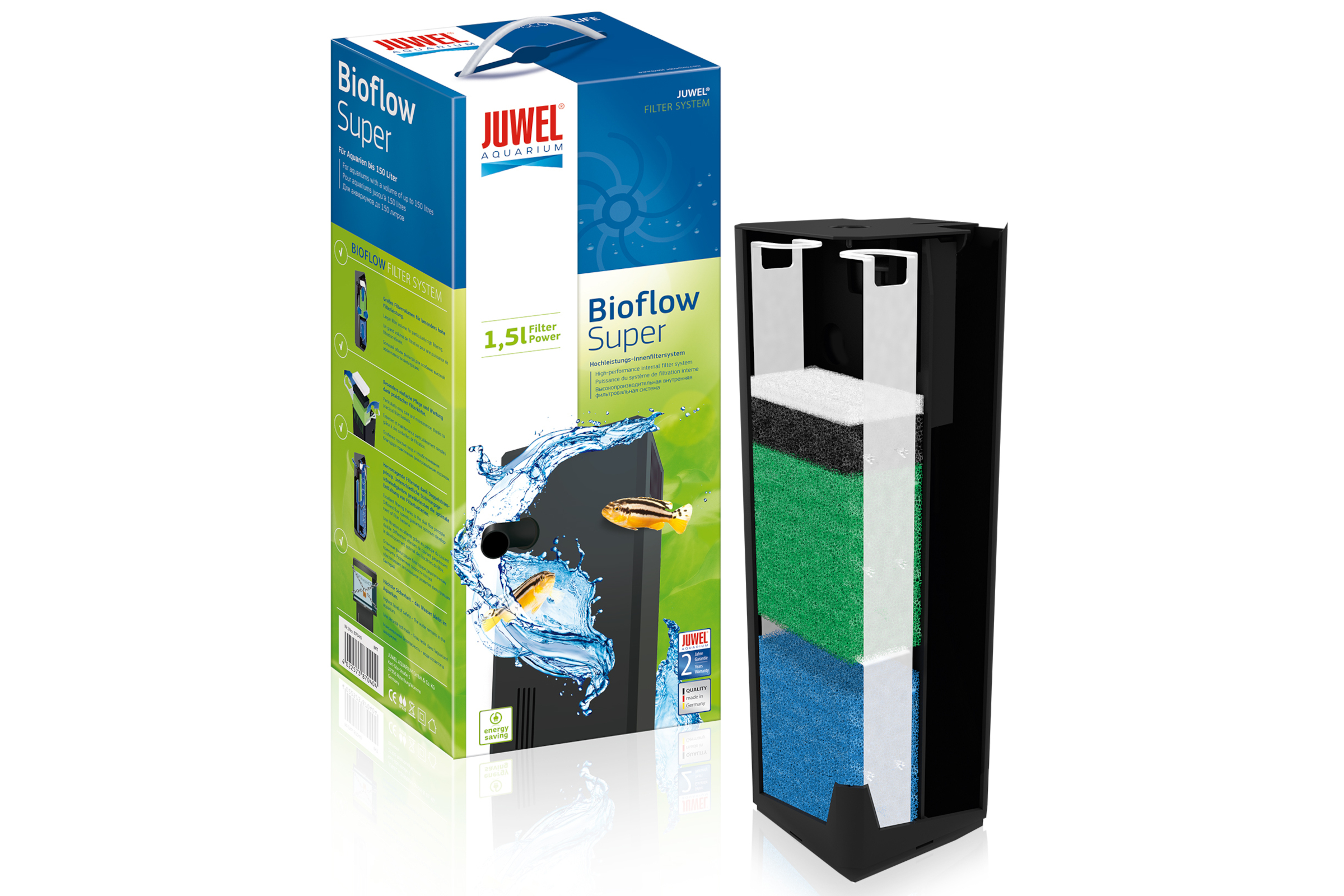 Juwel Bioflow Super Filter, Innenfilter, bis 150 L